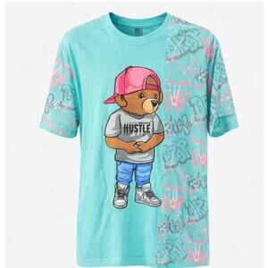Bailey Apparel OG Hustle Bear T-Shirt Men’s Medium Unisex